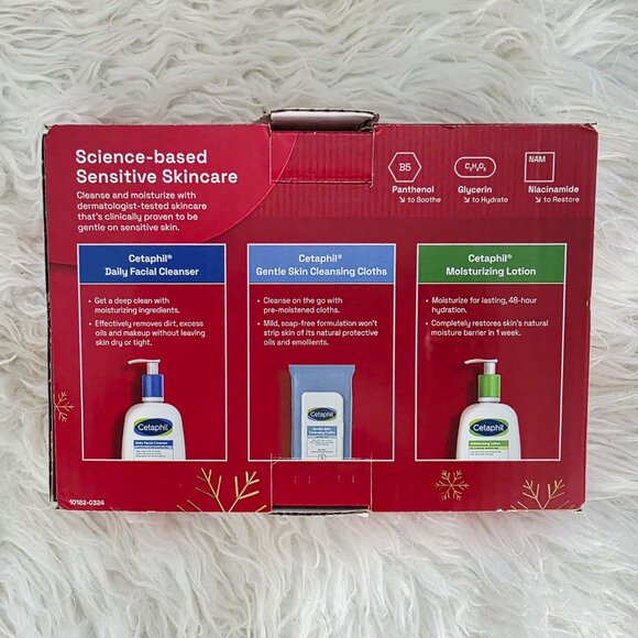 NIB Cetaphil Winter Essentials for Sensitive Skin Kit - Picture 4 of 7